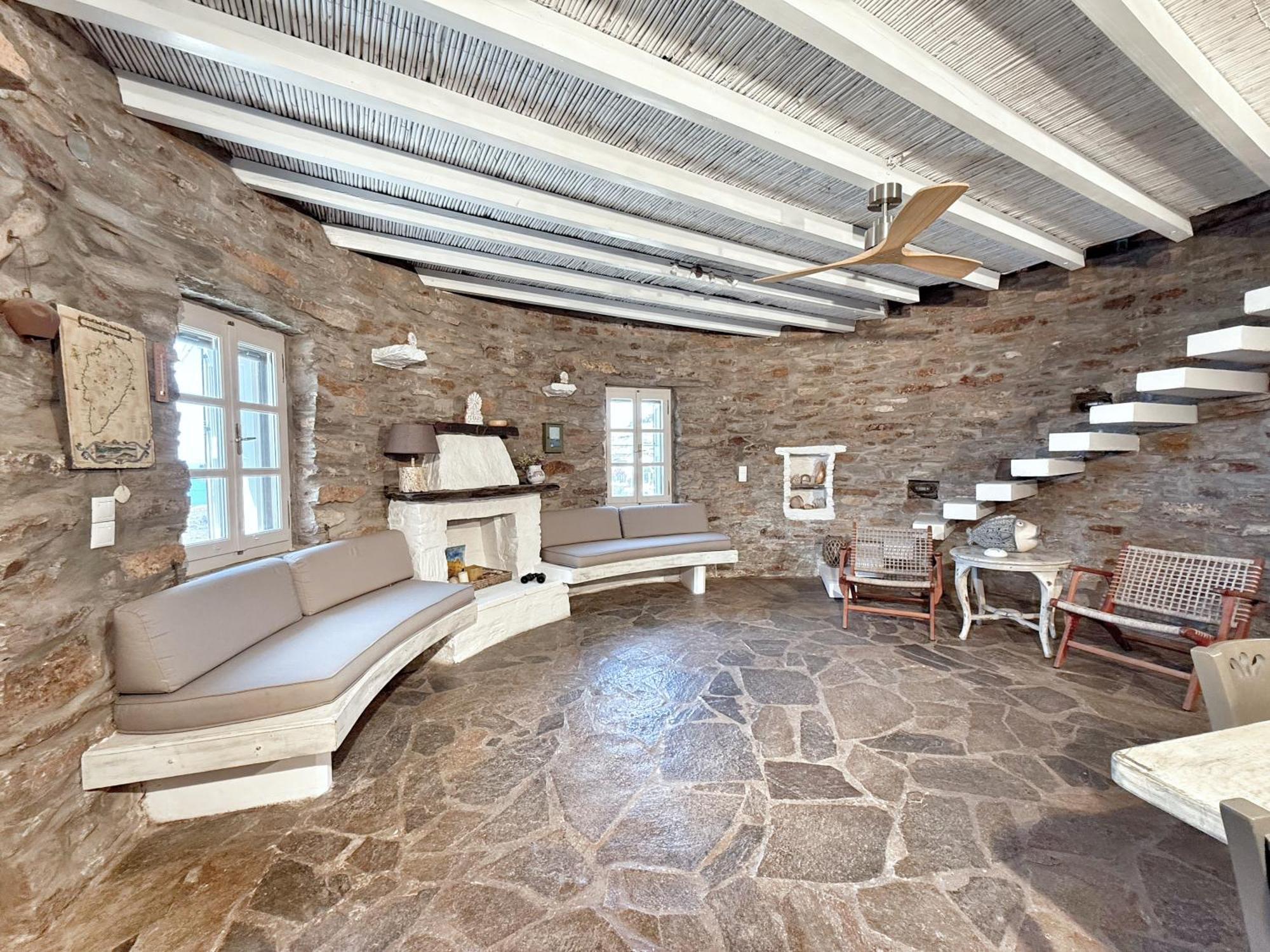 Вілла The Stone Windmill Koundouros Екстер'єр фото