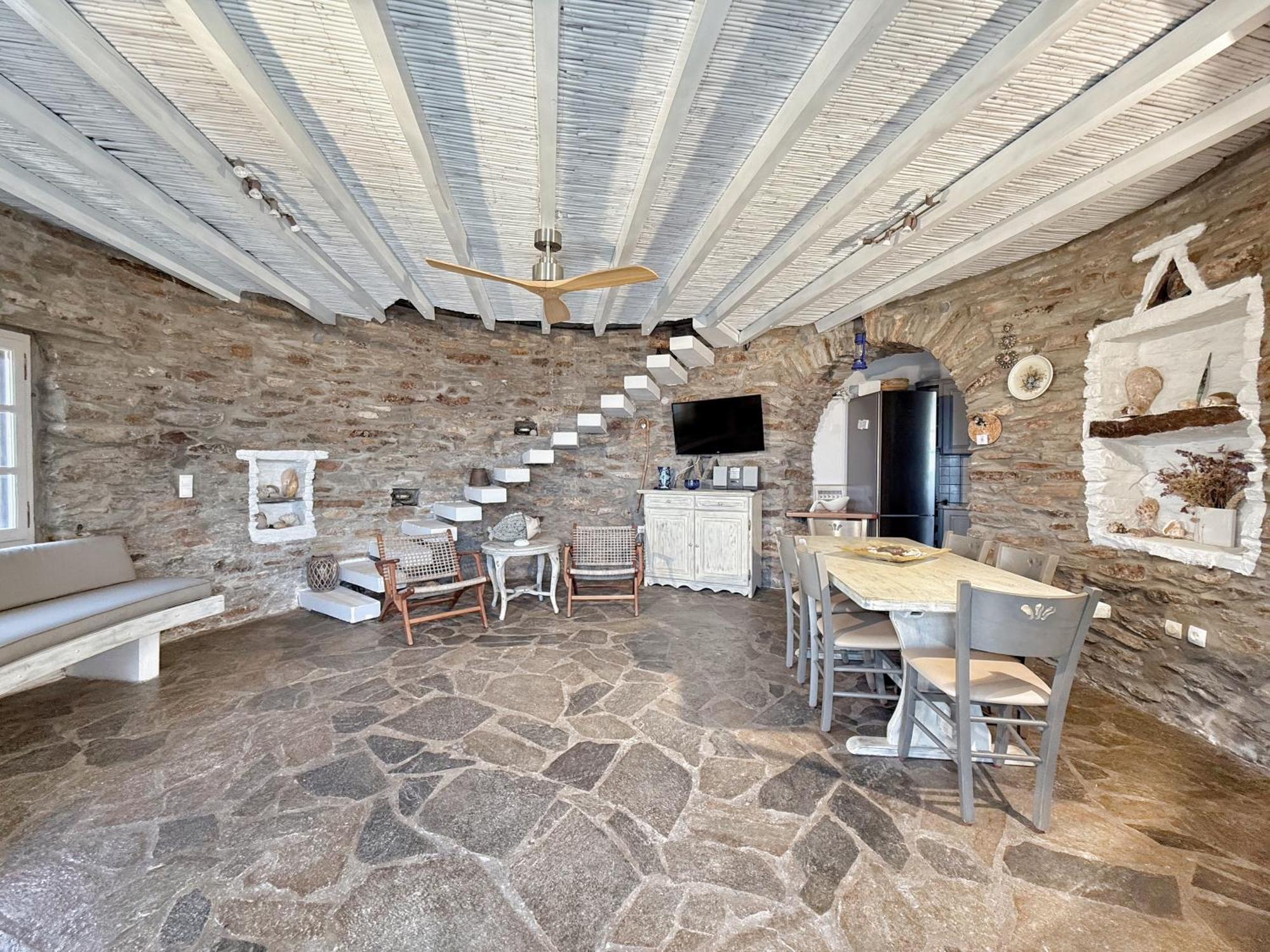 Вілла The Stone Windmill Koundouros Екстер'єр фото